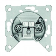 Телевизионная розетка TV-FM оконечная Jung механизм