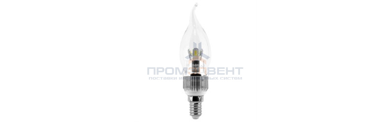 Лампа Gauss LED Candle Crystal clear 5W E27 4100K диммируемая 1/10/100