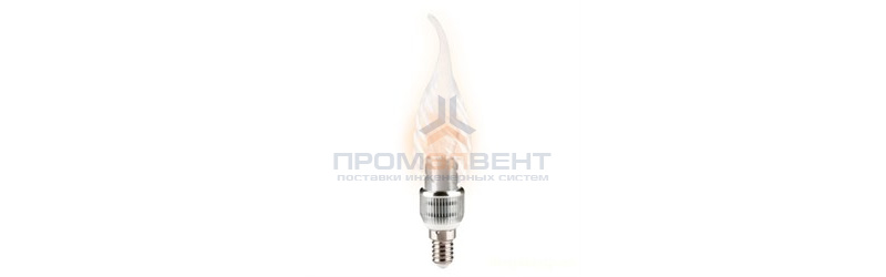 Лампа Gauss LED Candle Tailed Special Crystal clear 5W E14 2700K диммируемая 1/10/100