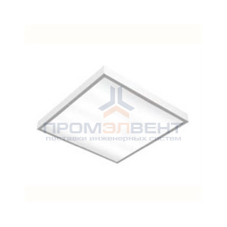 Светодиодный светильник "ВАРТОН" медицинский 595*595*55мм с опаловым рассеивателем  36 ВТ 2700К IP54