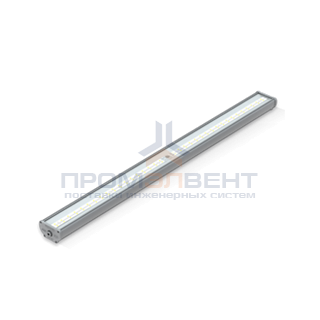 Светодиодный светильник "ВАРТОН" Айрон-АГРО 1215*105*61 мм класс защиты IP67 с акрил рассеивателем 18 ВТ 4000К диммируемый 1-10В