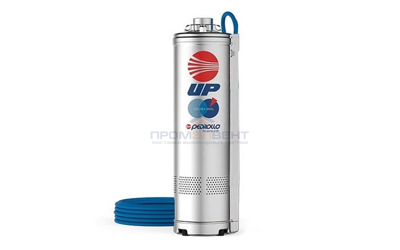 Насос колодезный Pedrollo UP 2/3 (0,55 кВт, Qmax 80 л/мин, Hmax 46 м, 3x400В, без поплавка)