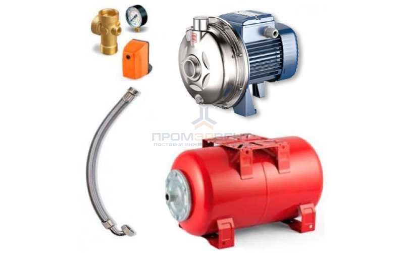 Насосная станция Pedrollo HYDROFRESH CP-ST4 132-50 CL - 0,55 кВт (Qmax 120 л/мин, 1x230В, с/х)