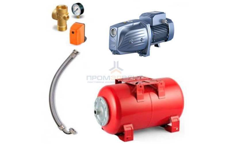 Насосная станция Pedrollo HYDROFRESH JSWm 3BH -N-50CL - 1,10кВт (Qmax 70 л/мин, 1x230В)