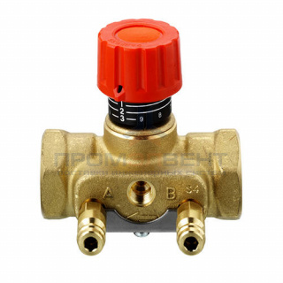 Клапан балансировочный Danfoss CNT- 1/2" (ВР/ВР, PN16, Tmax 120°C, 2 изм.ниппеля)