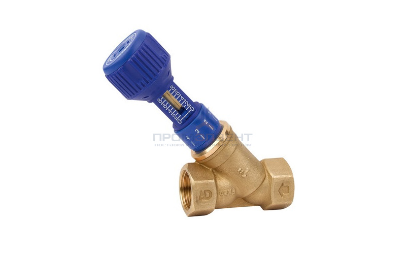 Клапан балансировочный ручной Cimberio 727OT - 1/2