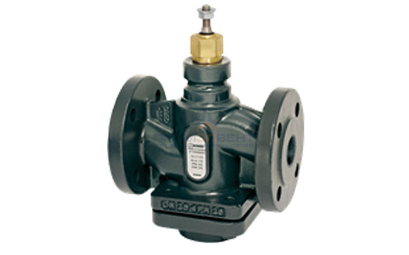 Клапан регулирующий двухходовой ESBE VLC325 - DN40 (F/F, PN 25, Kvs 25, Tmax. 180°C, чугун, с высокотемпературным сальником, со штекером компенсации давления)