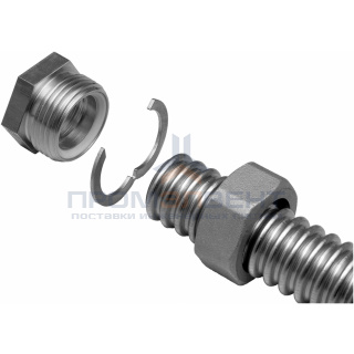 Комплект концевого фитинга из латуни Meibes FixLock Ду20 3/4" (внутренняя резьба)