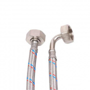 Подводка для стиральной машины гибкая Industrias Mateu (Гайка/Гайка) - 3/4" (длина 1500 мм)