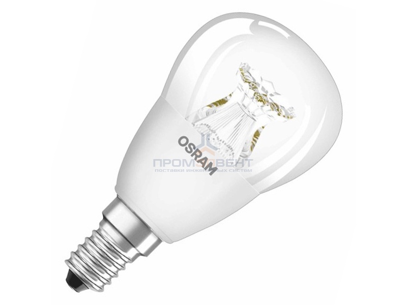 Лампа светодиодная шарик Osram LED CLAS P CL 40 6W/827 DIM 470lm 220V E14
