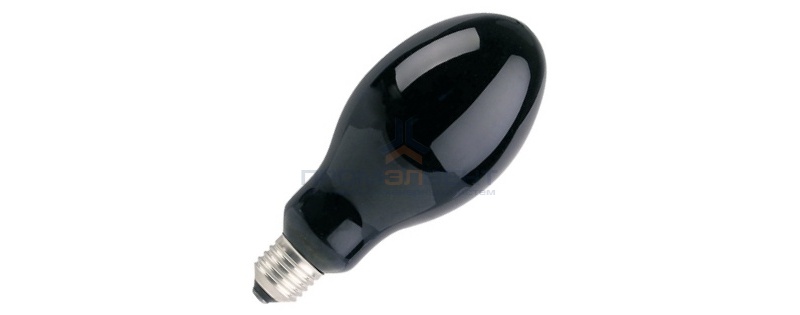 Лампа ртутная ультрафиолетовая ДРВ Sylvania HSBW 160W E27 Blacklight бездроссельная