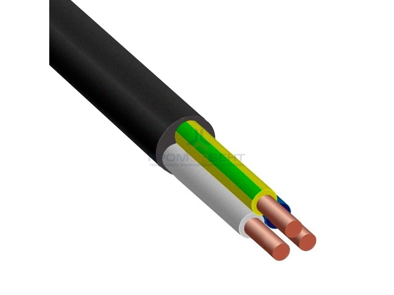 Кабель силовой ВВГнг(А)-LS 3x2,5 (N,PE) ГОСТ 31996 (Севкабель)