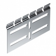 Регулируемый горизонтальный соединитель внешний H100, цинк-ламельный