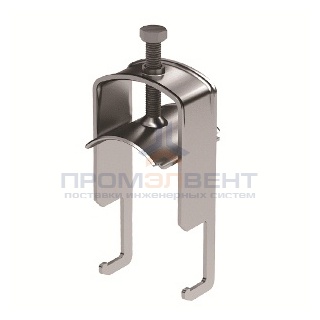 Держатель кабельный  для крепления к профилю, д. 14-20