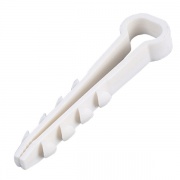 Дюбель-хомут для плоского провода ДХП 12-6мм полиамид (100шт)