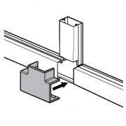 Тройник 40x16мм Legrand METRA