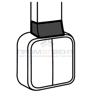 Адаптер QUTEO для кабель-канала 24x14мм Legrand METRA