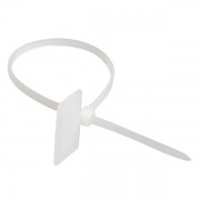 Хомут с площадкой для маркировки ХП1 3,0х200 (100 шт/упак) ИЭК