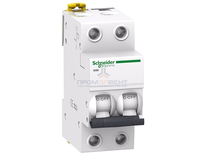 Автоматический выключатель Schneider Electric Acti 9 iK60 2П 16A 6кА C (автомат)