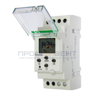 Реле времени астрономическое PCZ-525 24-264В AC/DC, 16А,функция ночного перерыва, 1NO/NC, NFC