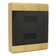 Щит распределительный навесной Тyco на 24 модуля под дерево "Сосна" 370х302х95мм