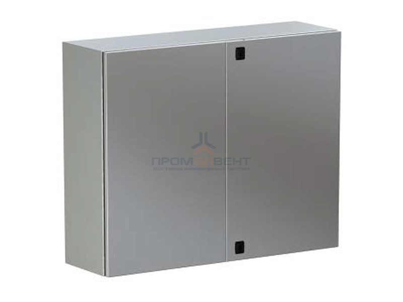 Навесной шкаф CE из нержавеющей стали (AISI 304), двухдверный, 1000 x 1000 x 300мм, без фланца