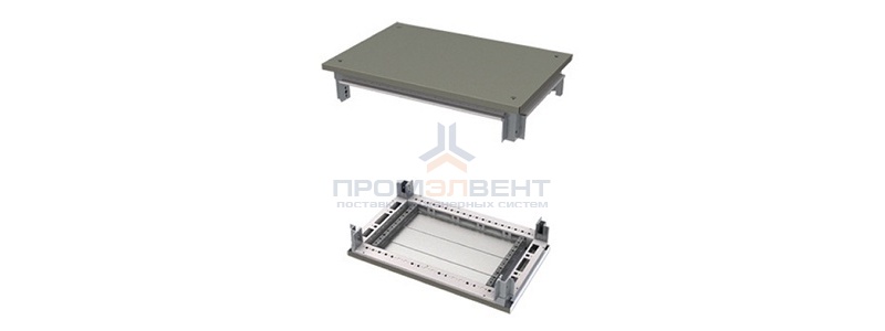 Комплект, крыша и основание, для шкафов CQE, 800х1000 мм