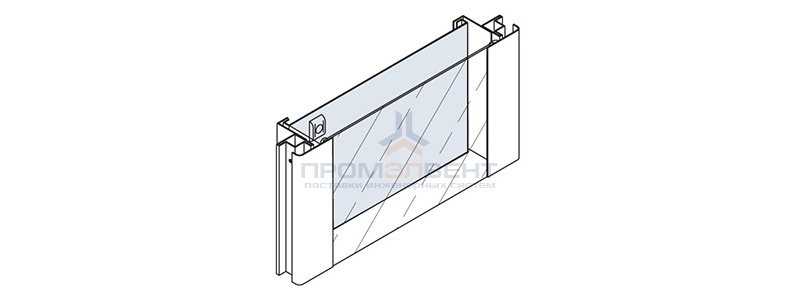 Дверь секционная, внутренняя, В400мм Ш600мм