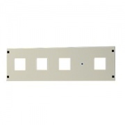 Секционная панель, 4 x 68x68мм + O10мм, В200мм, Ш800мм