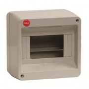 Щиток настен. без дверцы   8мод., IP40, серый