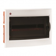 Щиток встраив. с дверцей 18мод., IP41, белый, с усил. клеммн.блоком в компл. 1х87318