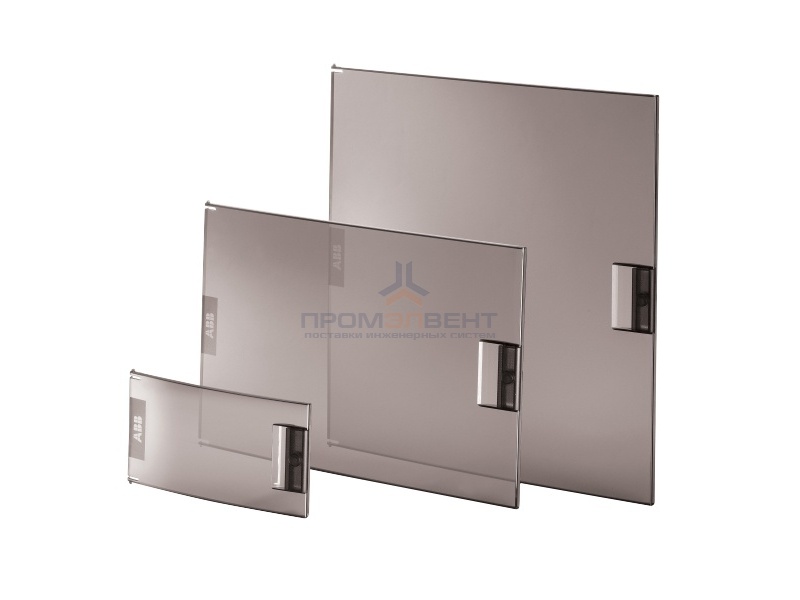 Дверь прозрачная 6 модулей ABB Mistral41 в нишу