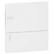 Бокс встраиваемый Schneider Electric Mini Pragma 8 модулей с белой дверью с клемниками N+PE