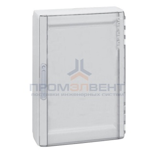 Шкаф Legrand XL3 125 накладной на 72 модуля с шинами N+PE с белой дверью