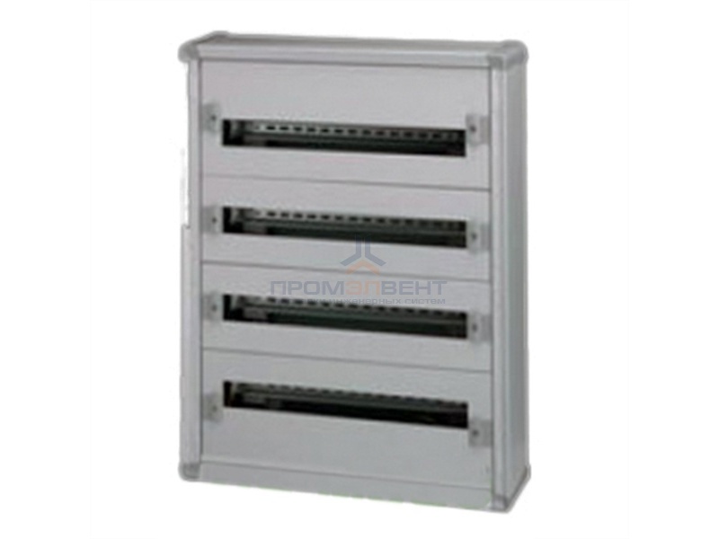 Шкаф металлический Legrand XL3 160 накладной на 96 (4х24) модулей с шиной без двери