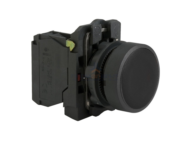 Кнопка Schneider Electric XB5AA21 c возвратом 22мм черная